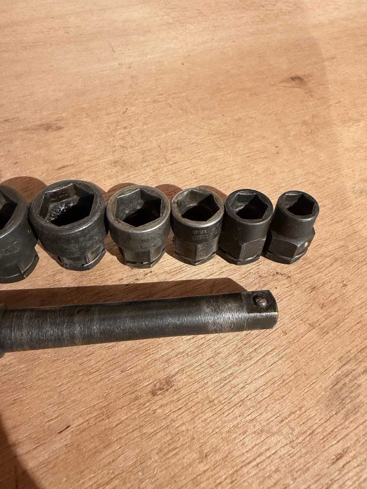 Snap On 8 Piece 3/8” Pass Through Sockets And Extension – 3/8 -3/4 – AF120-AF240
