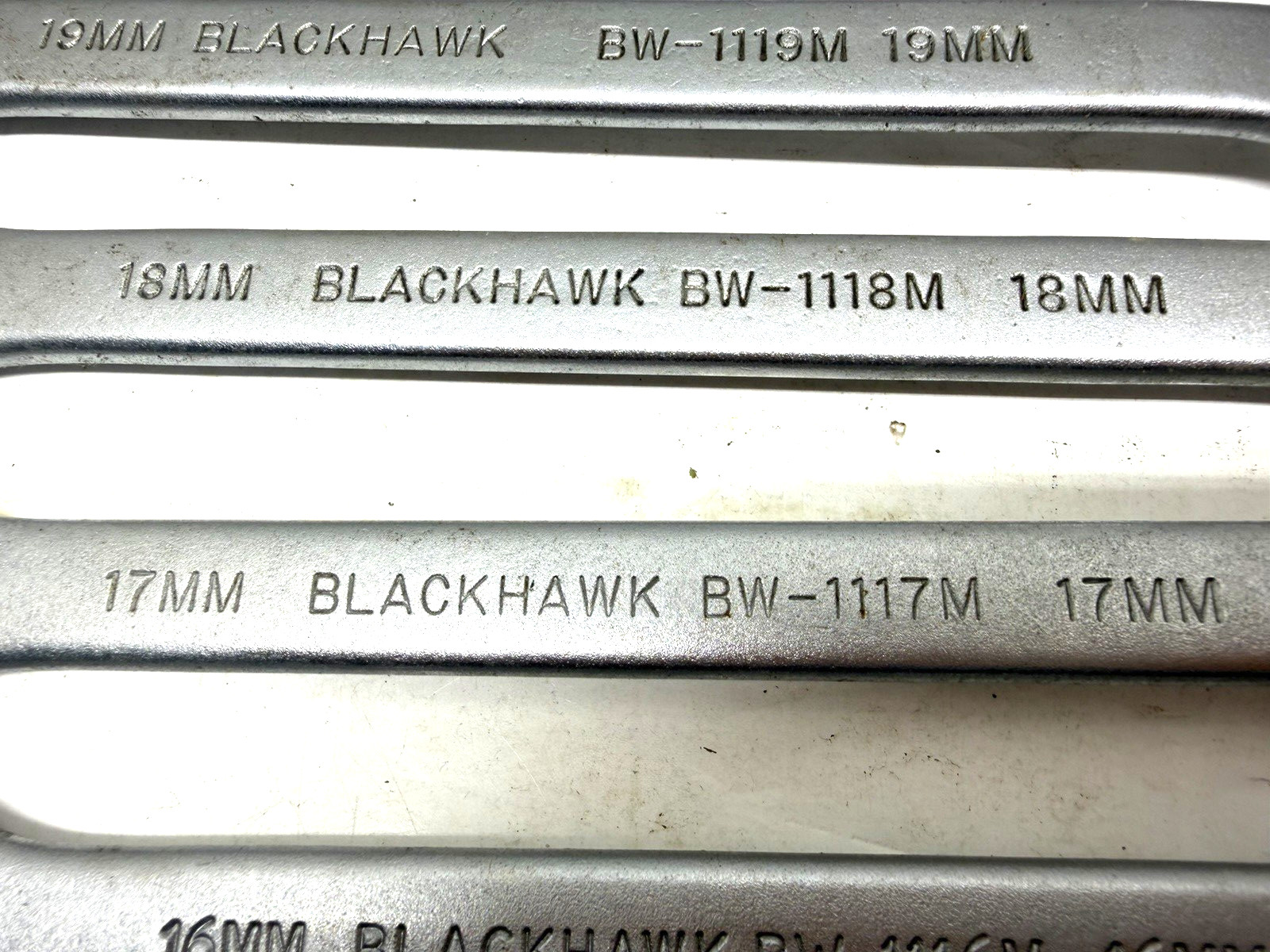 BlackHawk USA 14-Piece Metric Combination Wrench Set 10-19 +30MM and duplicates