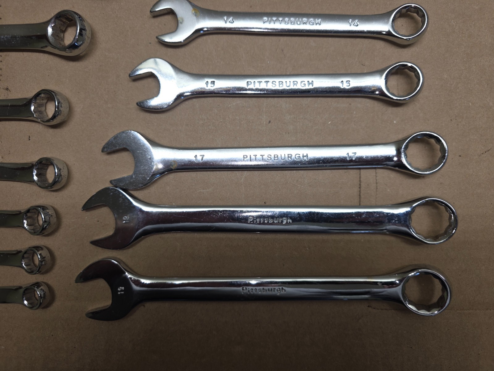 2 Sets of Pittsburgh Metric Wrench’s – These are not complete sets.