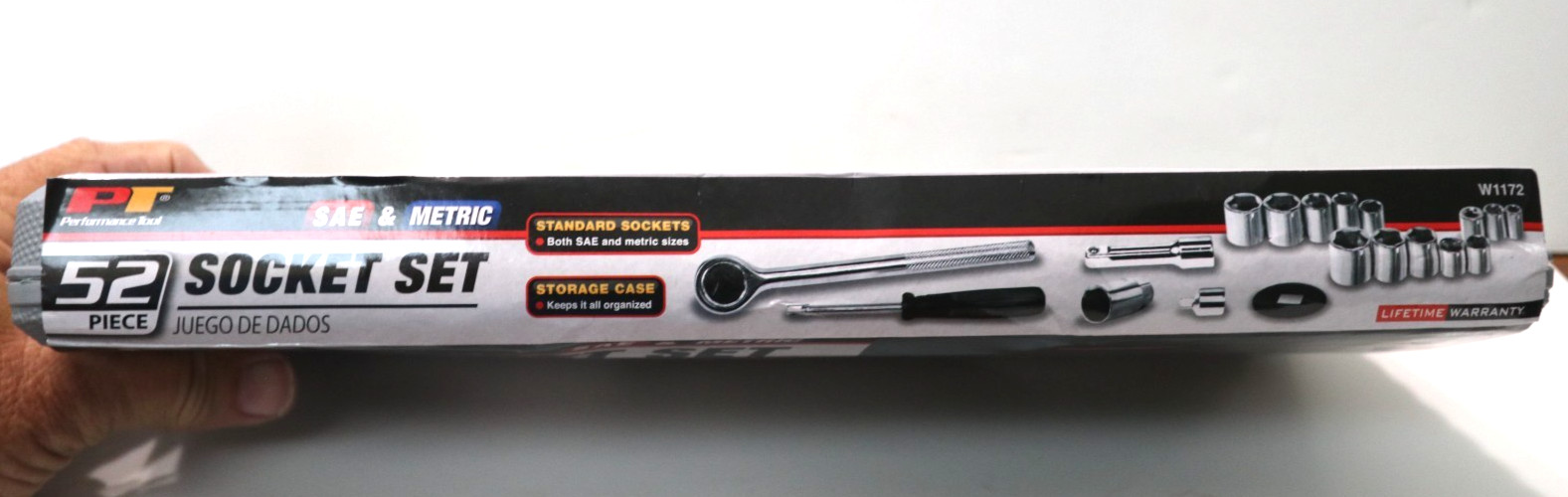 PERFORMANCE TOOL #W1172 52 piece Socket Set