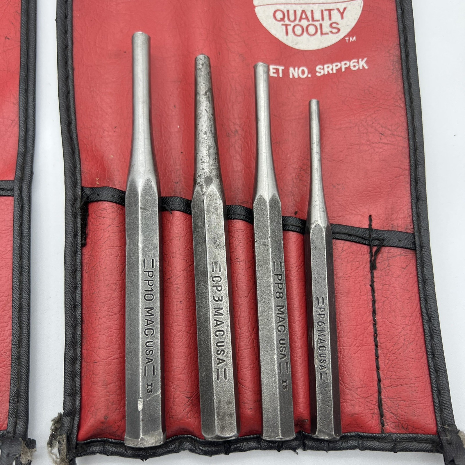 Mac Tools Long & Short Pin Punch Set 2 Sets PPL50K , SRPP6K USA
