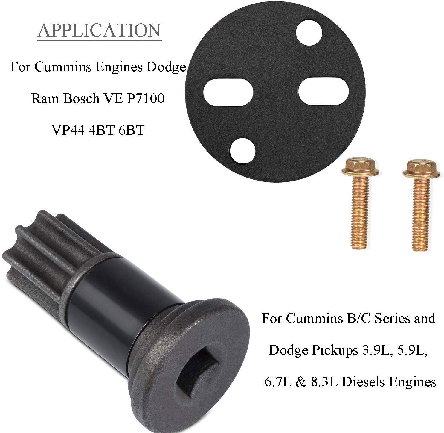 Injection Pump Gear Tool for Dodge Ram Cummins Diesel Engine 3.9L 5.9L 6.7L 8.3L