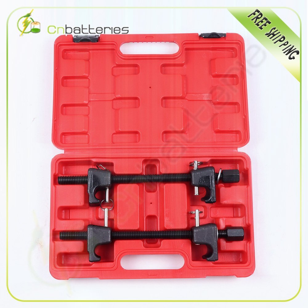 2pc Coil Spring Compressor For MacPherson Struts Shock Absorber Car Garage Tool