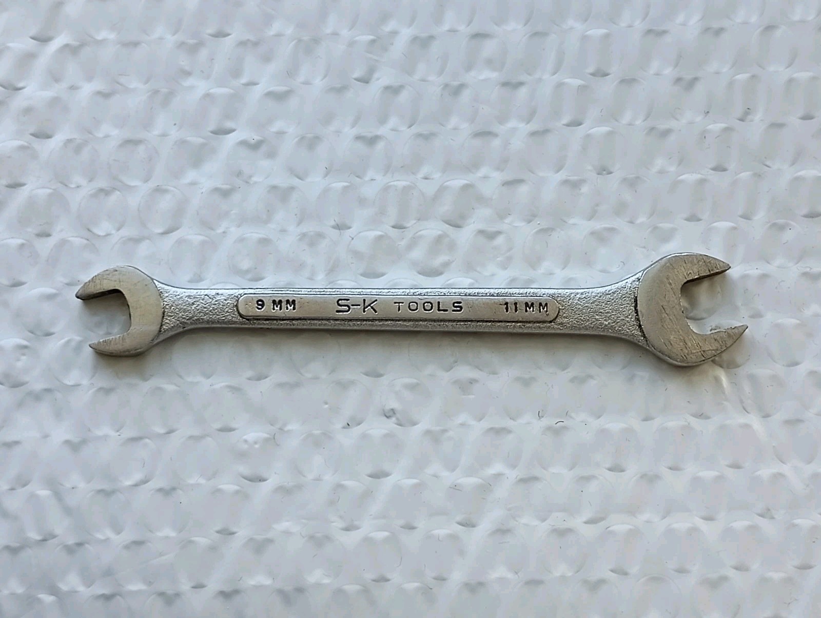 SK TOOLS 8209, 9MM x 11MM DBL. OPEN – END WRENCH, 5-1/8″ LONG.