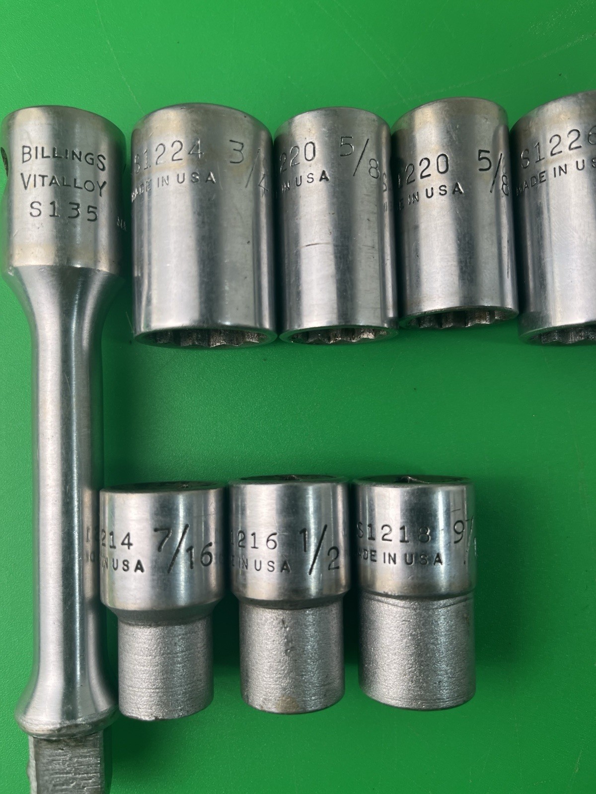 Billings VitALLOY Socket Lot Of 10 S Series 2 Extensions