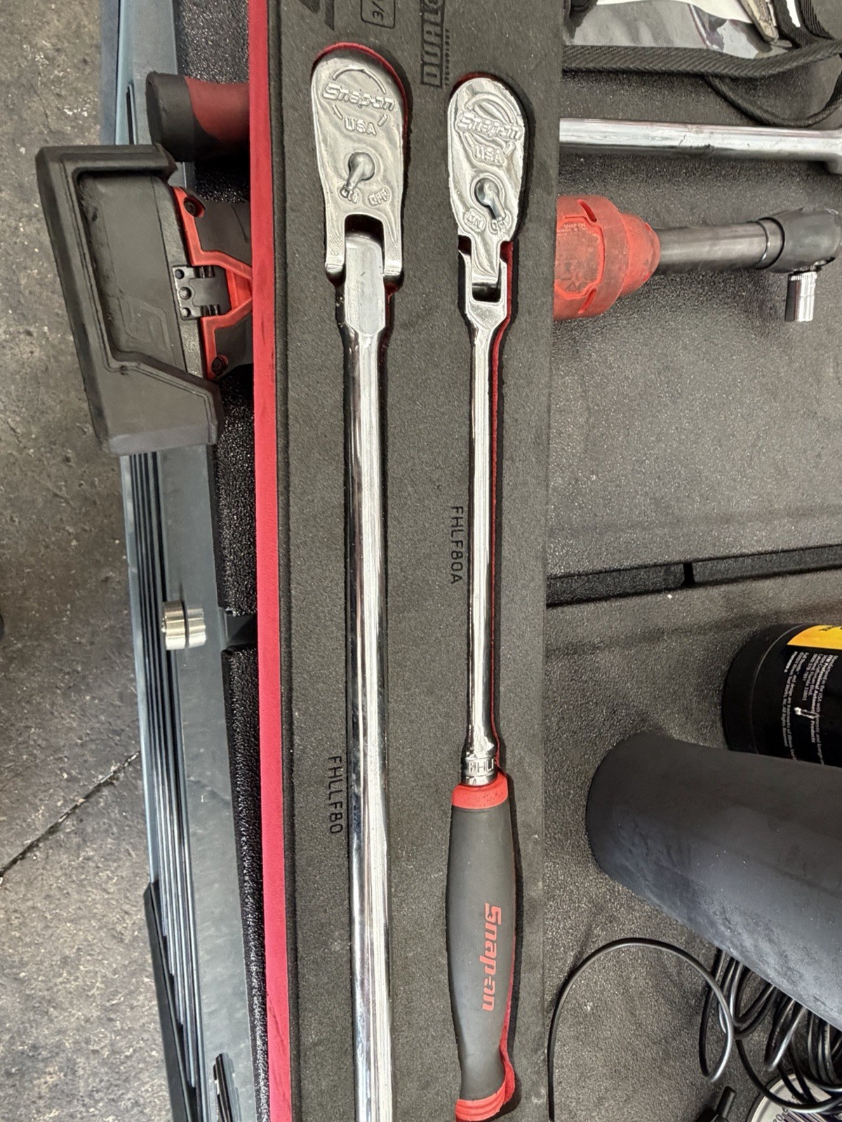 3/8 Snap On 4 Piece Set In Foam Case