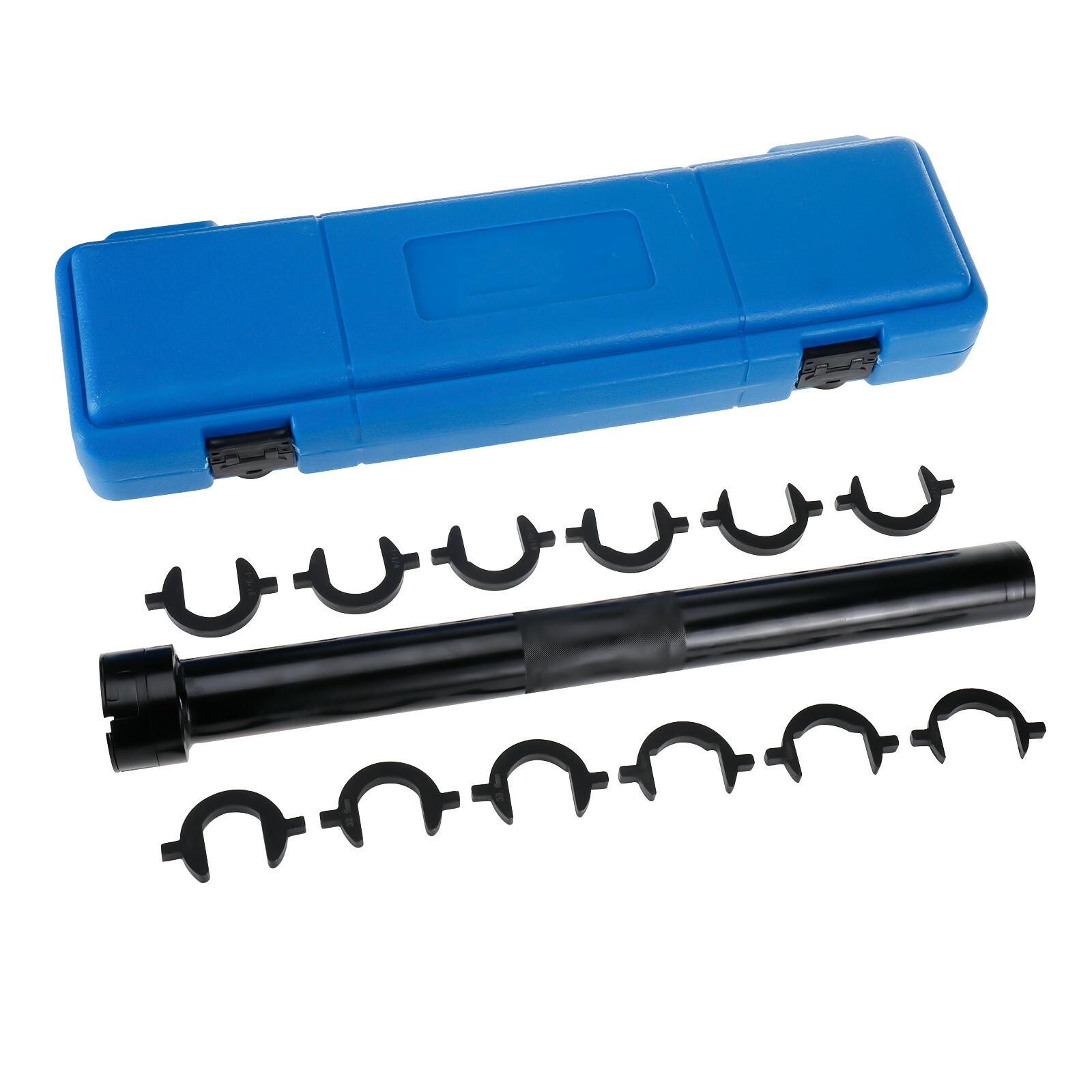 13pcs Inner Tie Rod Removal Installation Tool Set with 12 SAE & Metric Adaptors