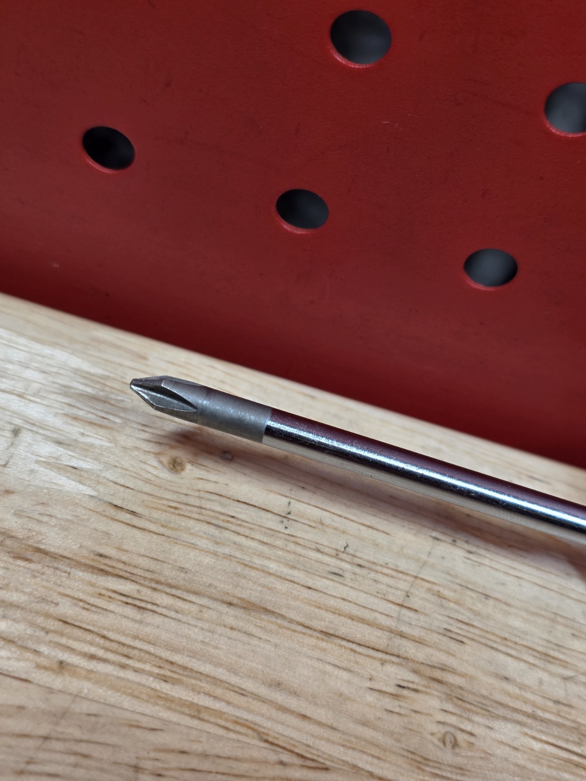 Snap-on Tools SDDP31 Red 3″ Length Shank 6.5″ OAL #1 Phillips Light Use