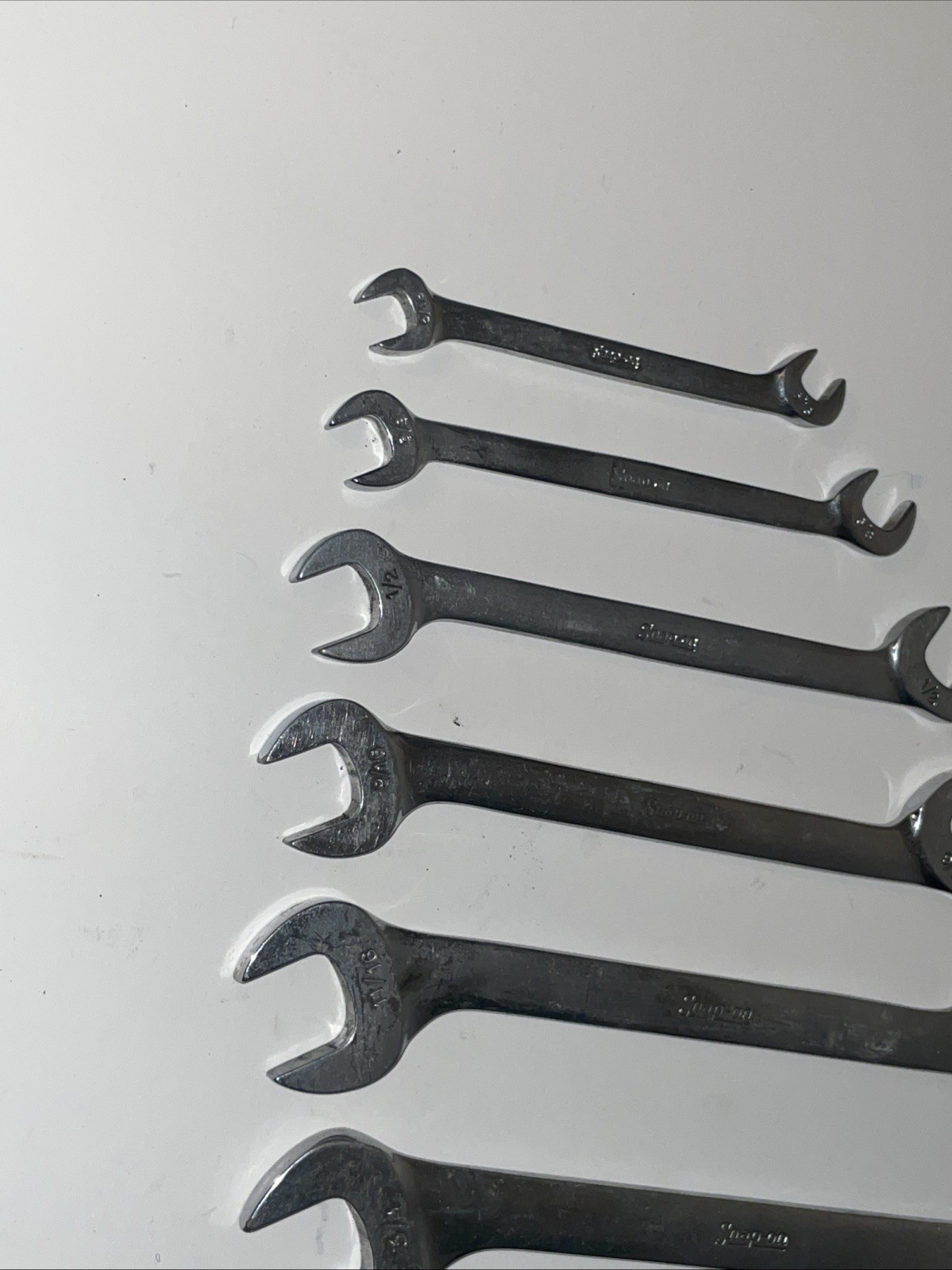 Snap-on Four-way Angle Head Open End Wrench Set VS10-VS30 9 Pieces Set