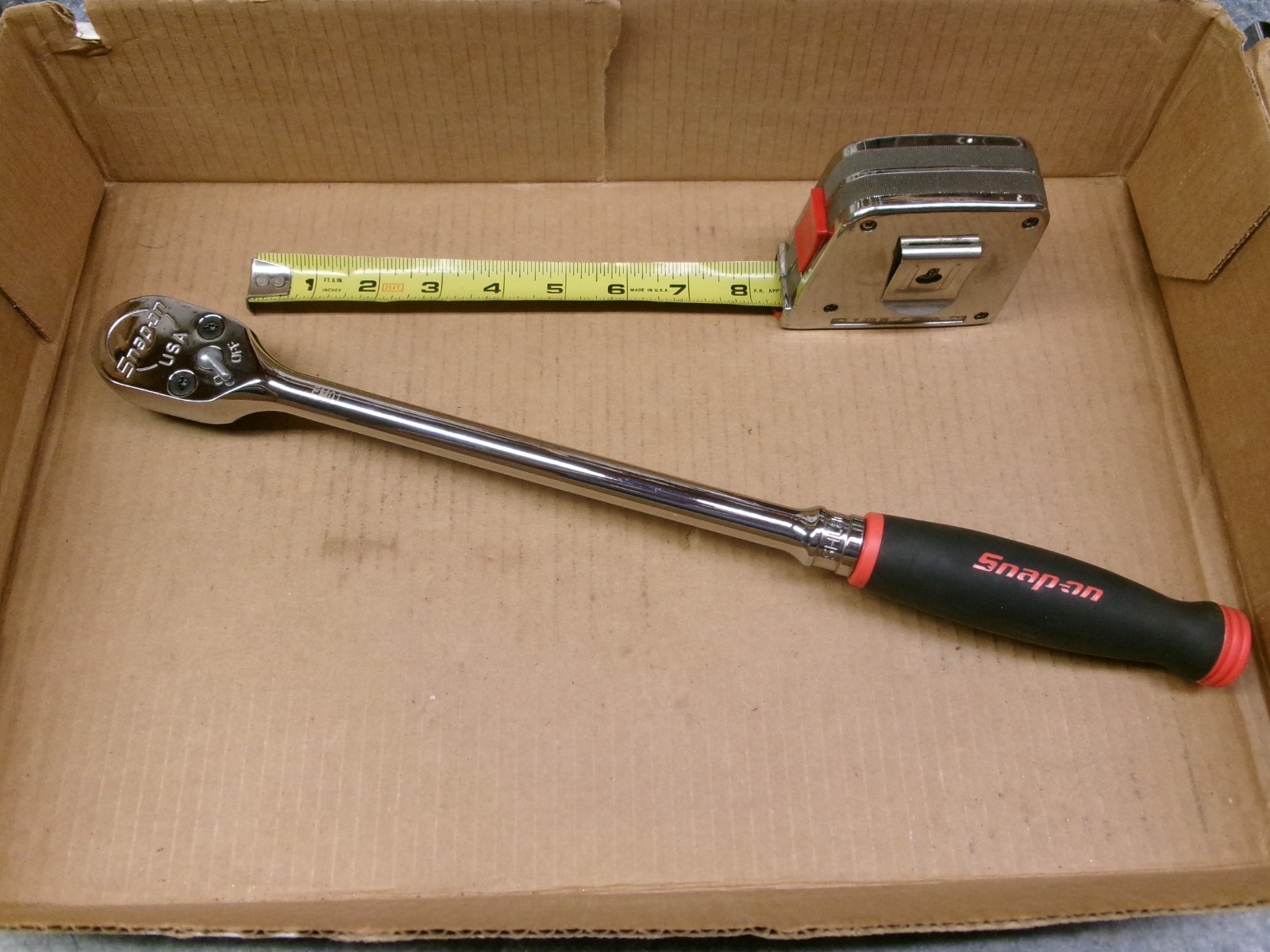 Snap-on USA 1/2″ Drive Long Comfort Grip Handle Ratchet No SHL80A