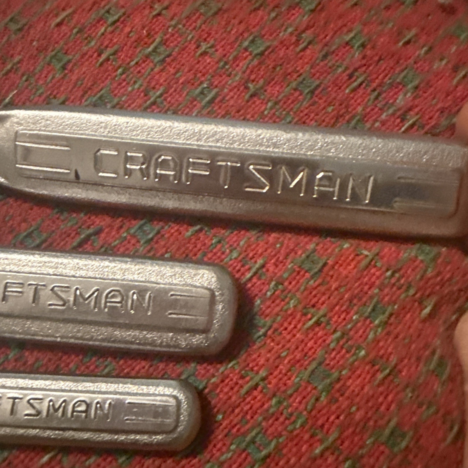 Vintage Craftsman 1/4” 3/8 1/2 Ratchet Set -V- USA , Canada Patents 🇺🇸 Nice!