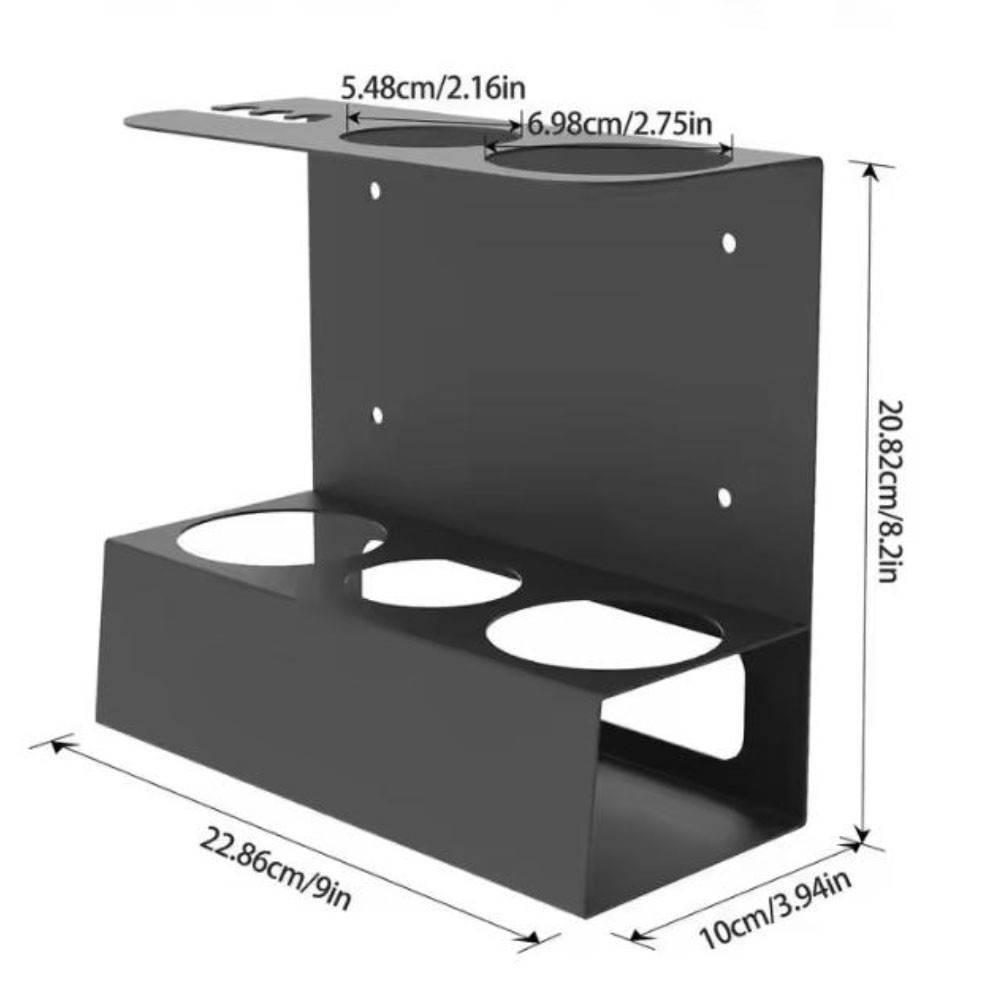 For garage Funnel Holder Wall Mounted Rack for Tool Storage and Organization