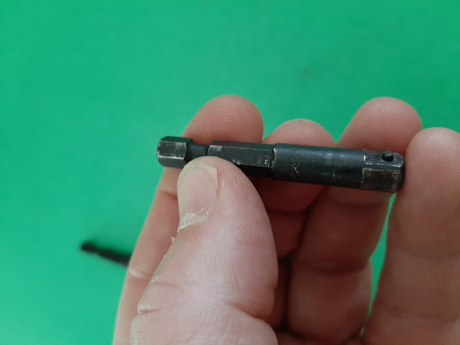 3 – Snap-on 1/4″ Hex to 1/4″ Drive Square Lock Button Adapter GM3043 3046 3048