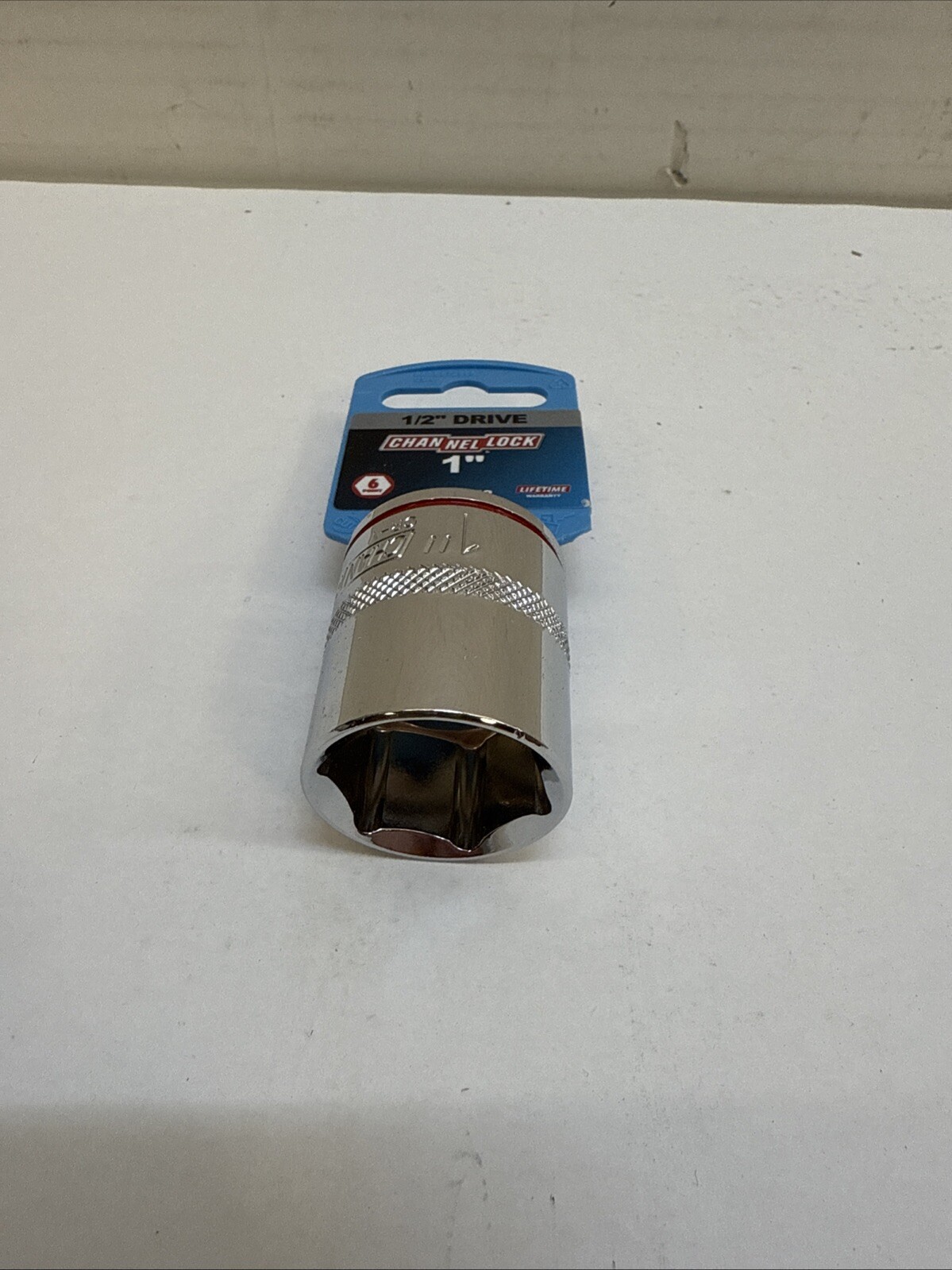 Channellock 1/2 In. Drive 1 In. 6-Point Shallow Standard Socket