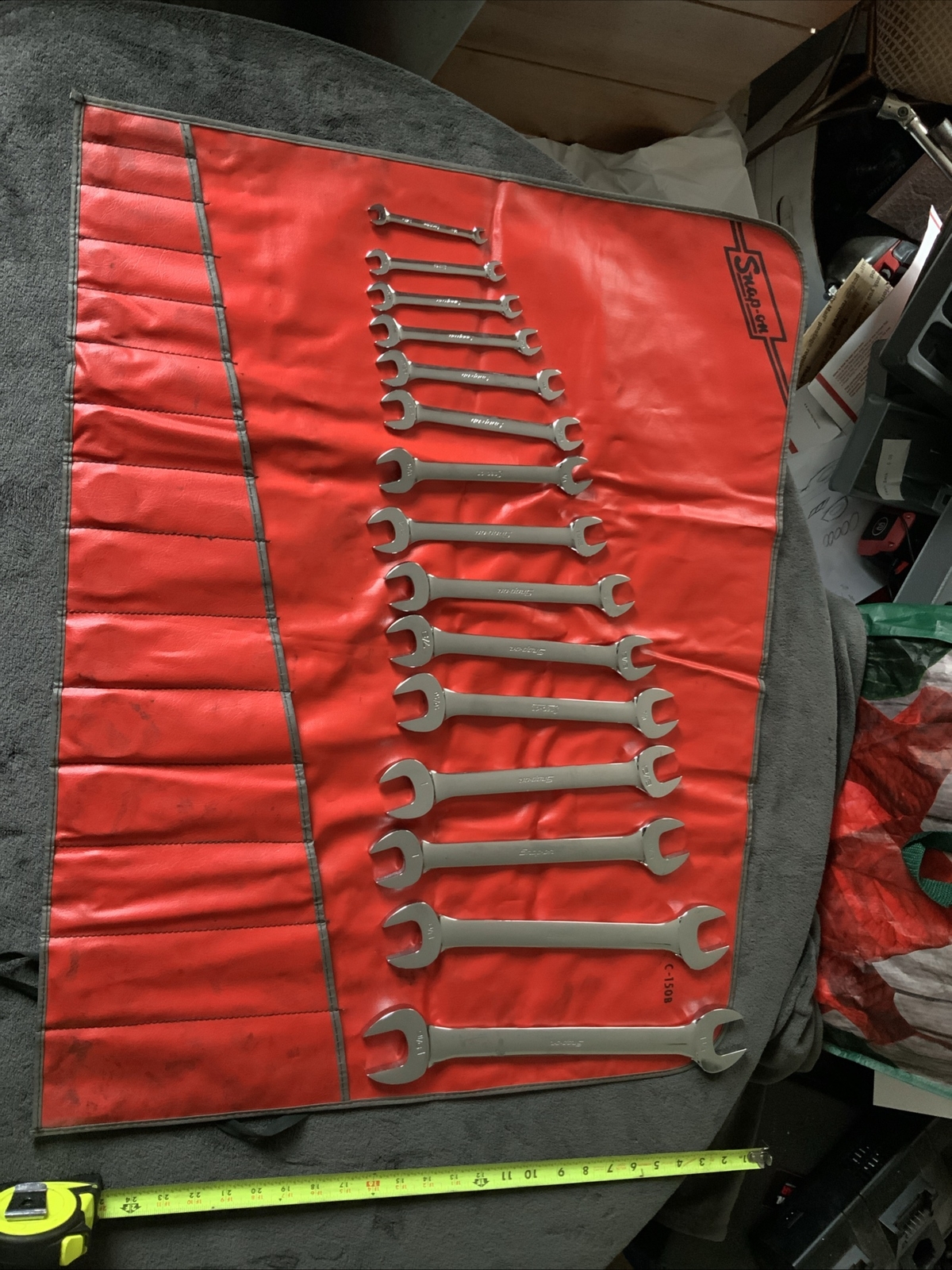 Snap On 15pc Double Open End Wrench Set, 1/4 Up To 1 5/16….sae….