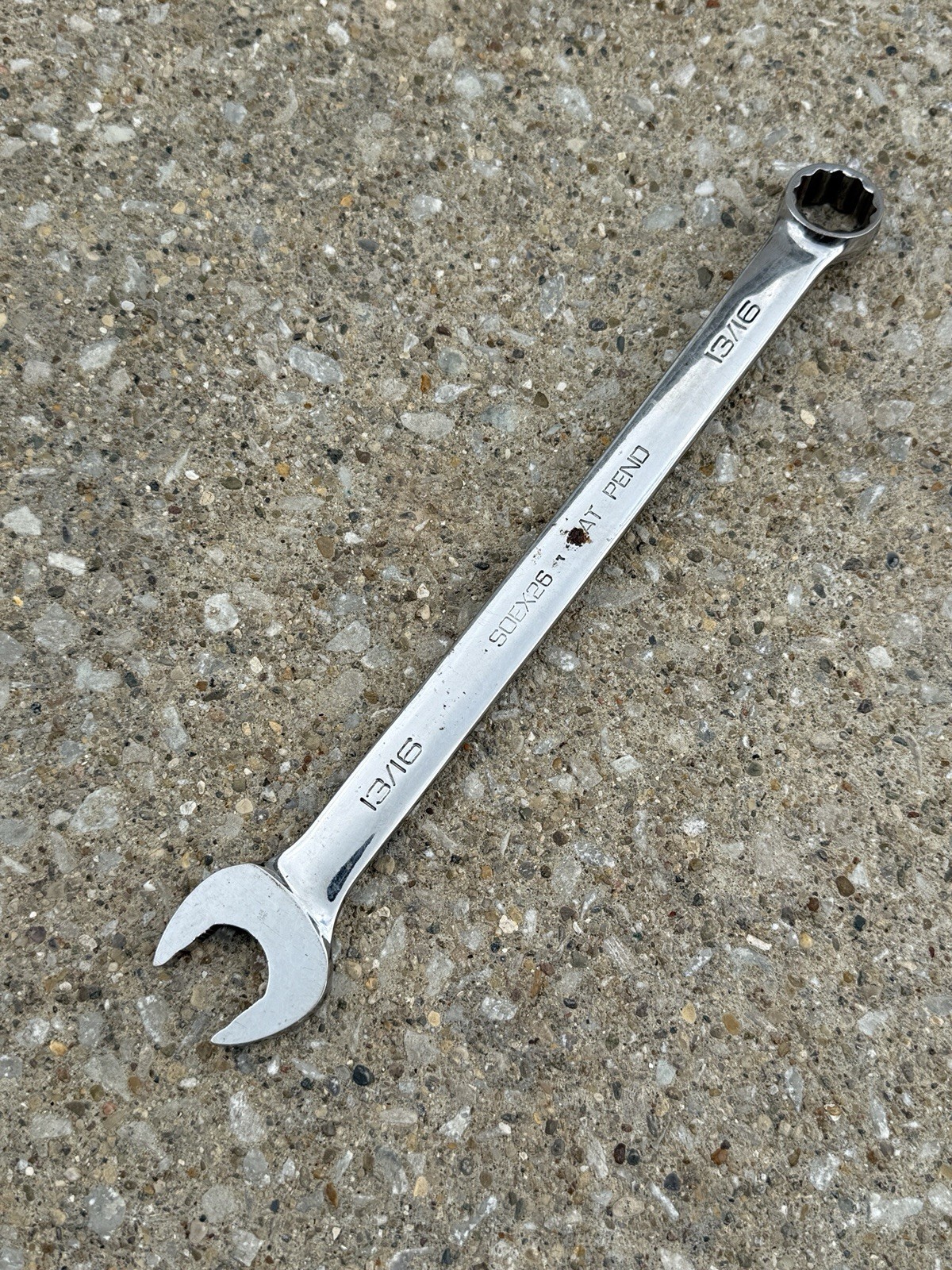 Snap-on Large Size SAE Combination Wrench Set 3/4” thru 1-1/16” OEX/SOEX Series