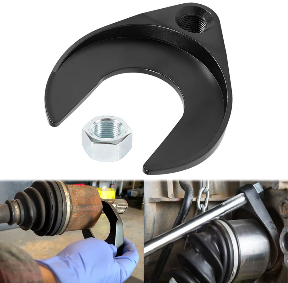 CV Axle Joint Shaft Puller Tool Slide Hammer Adapter Pulling Fork Removing Tools