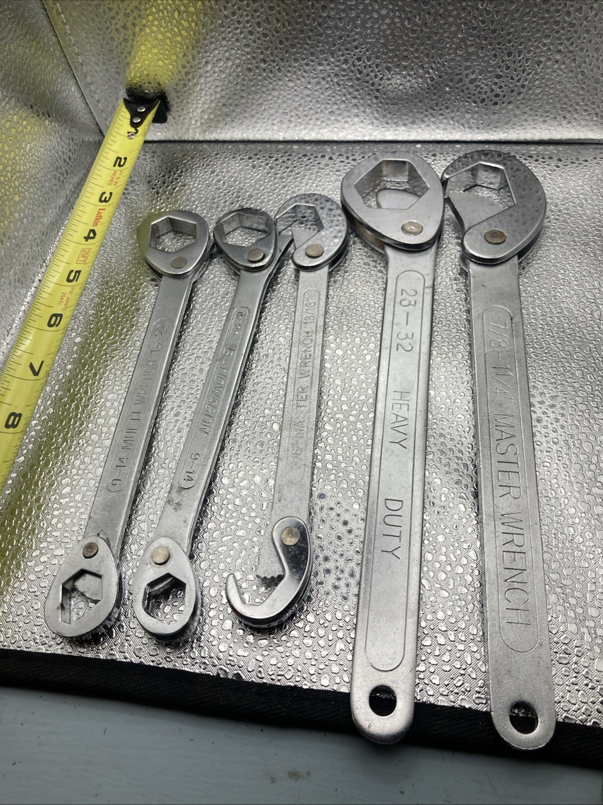 Set of (5) multi wrenches. Great Shape