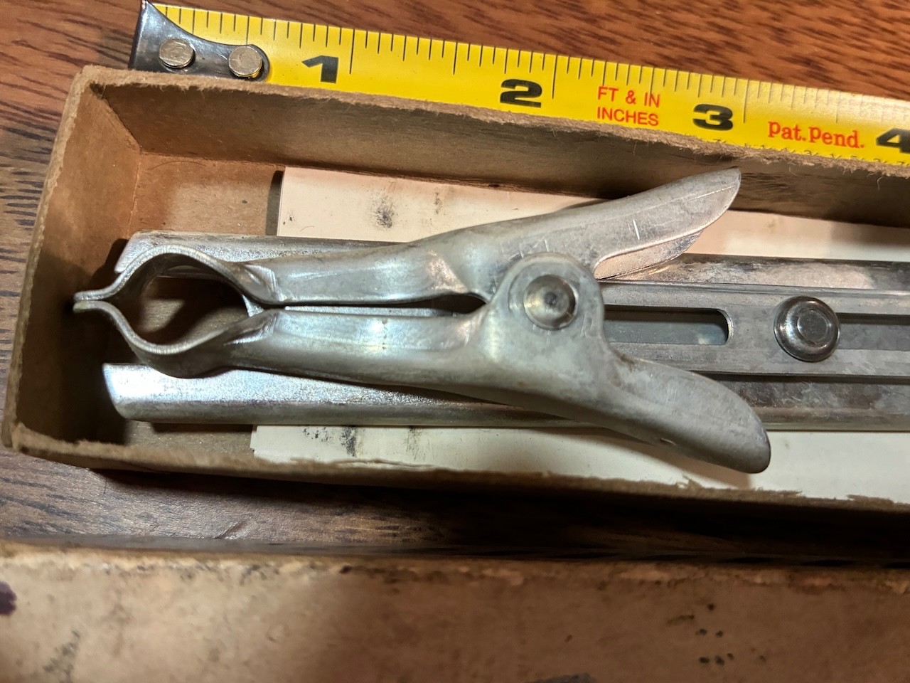 Vintage Clark – Feather Split Lock Replacer Tool CF-7 in box + instructions