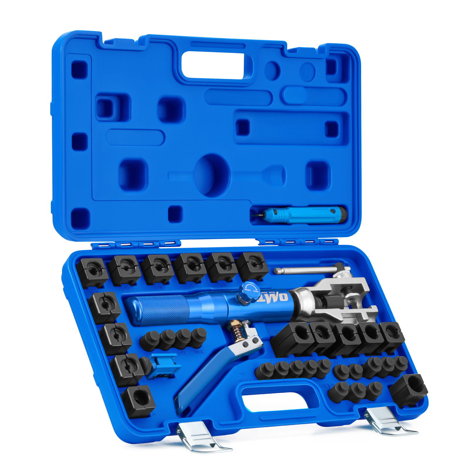 OMT Hydraulic Flaring Tool Kit 3/16″ – 1/2″ Brake Line Flaring Tool Kit w Cutter