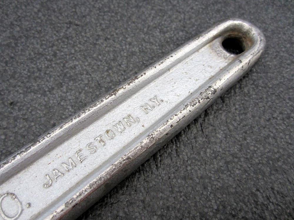 Vintage Crescent 15″ Adjustable Wrench Crestoloy Made in USA