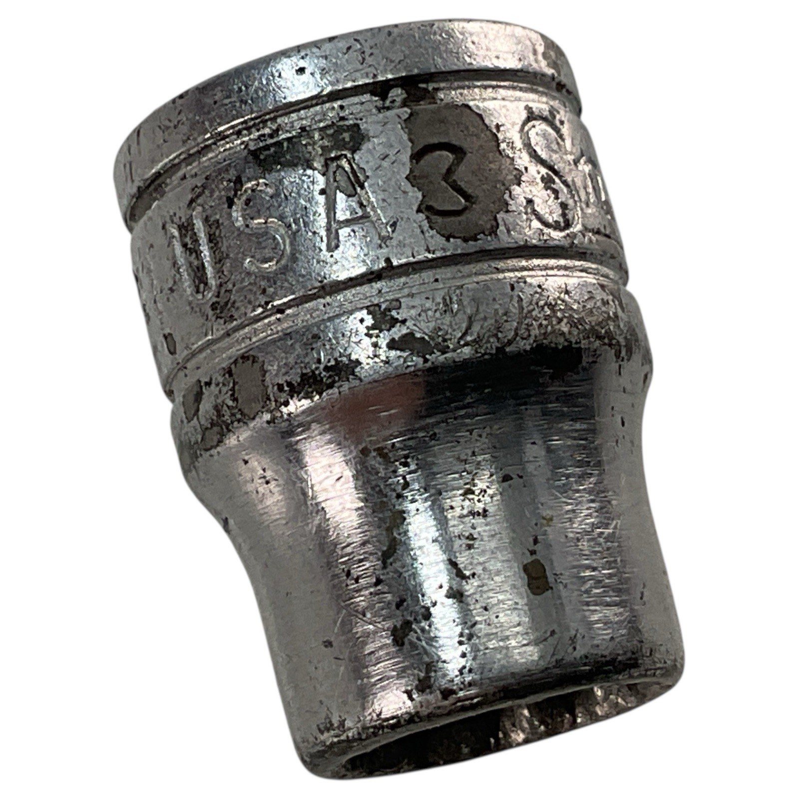 Snap-On F121 3/8″ Drive 12-Point SAE Shallow Socket 3/8″ Tool USA Made