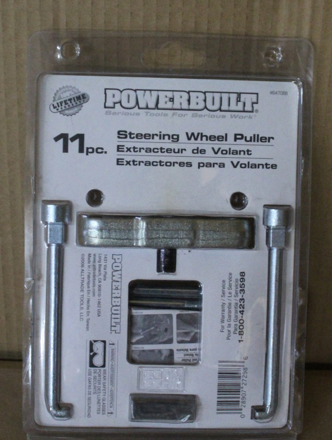 POWERBUILT 647088 11 PIECE STEERING WHEEL PULLER