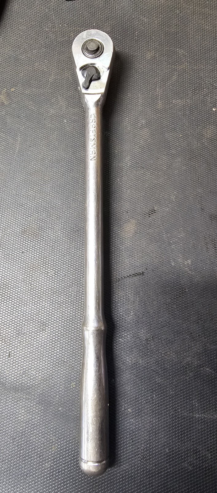 Vintage Craftsman Polished VS 44833 3/8″ Drive Long-Handled Teardrop Ratchet