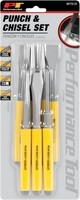 Performance Tools W7510 7 Piece Chisel and Punch Set