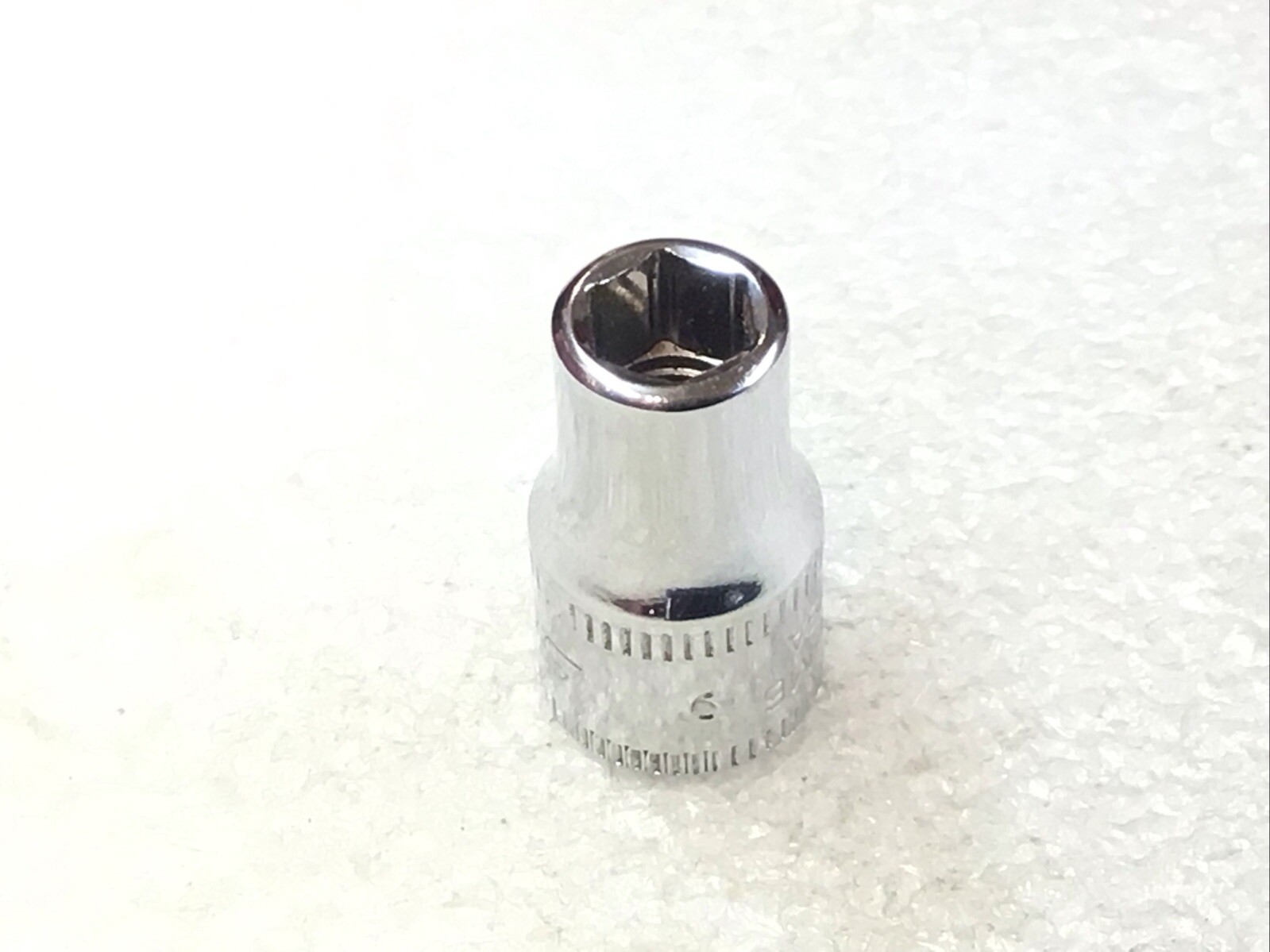Snap-On#TMM6 – 6mm, Metric, 1/4″ Dr., 6Pt., Shallow, Chrome, Socket-USA-NEW