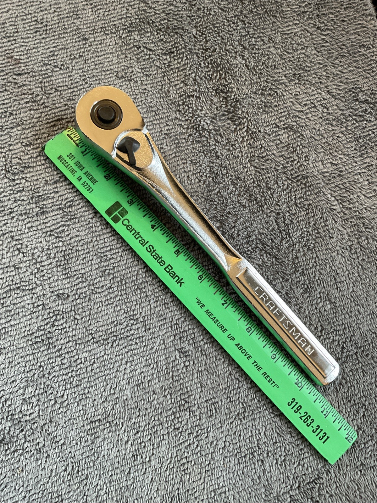 Craftsman 1/2″ Drive 44809 V-Series (VT) Quick Release Ratchet USA 10.5” *NICE*