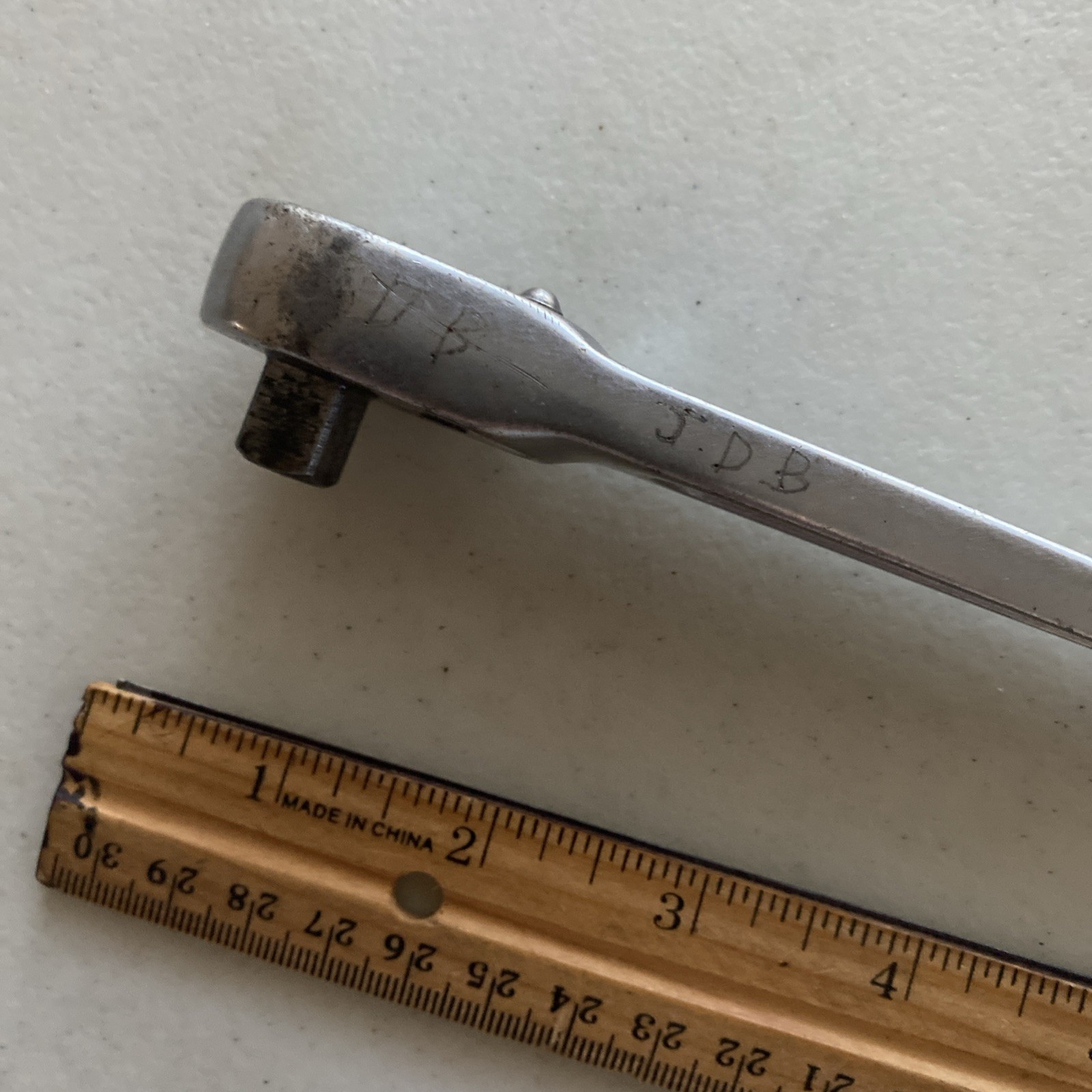 VINTAGE SNAP ON FV 71M 3/8”Ratchet USA Missing Screw Owners Marks Works Fine