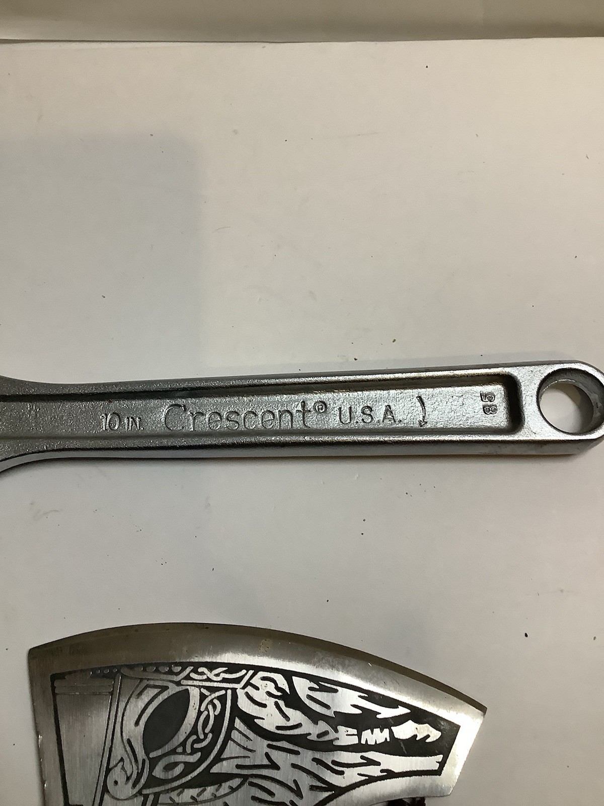 Vintage Crestoloy wrench USA & 7-1 Multi folding pocket screwdriver crescent