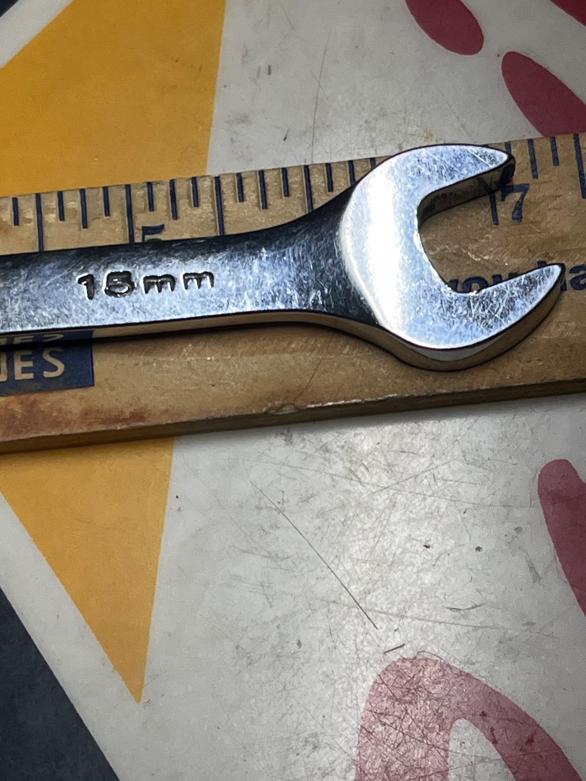 SK S-K 86514 14mm X 15mm Open End Wrench USA