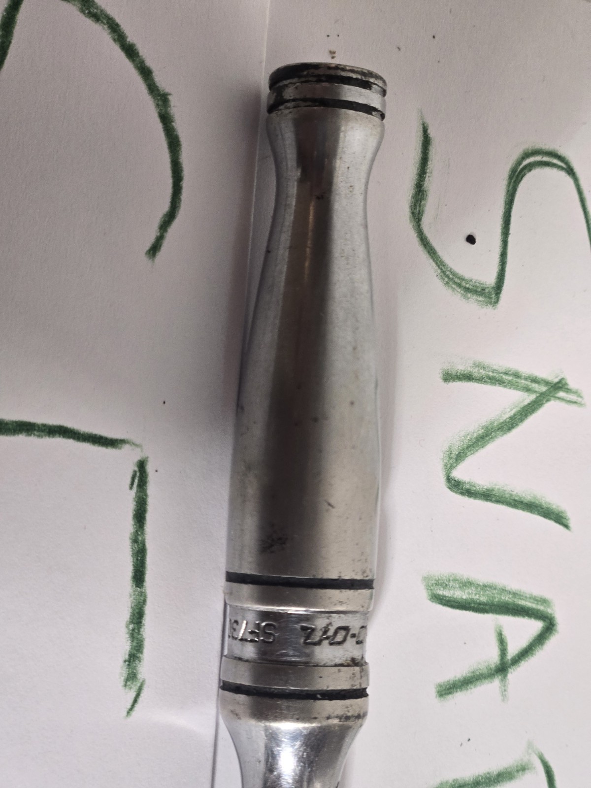 Used Snap on Tools Ratchet 3/8 Body 1/2 Drive Head # SF730A