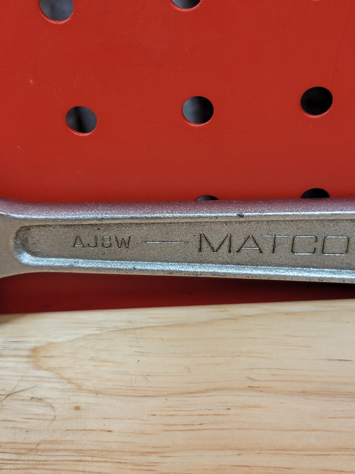 Matco Tools AJ8W 8″ Adjustable Wrench Made In USA