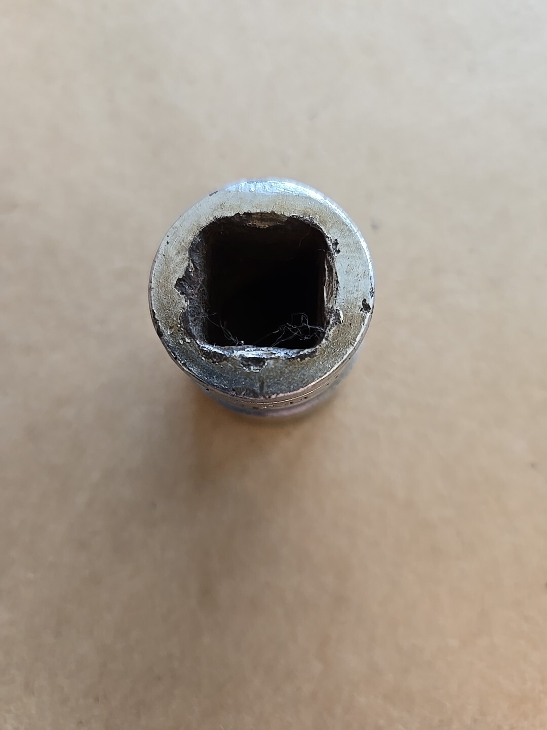 Snap On 1/2″ Drive 3/4″ 6PT Shallow Chrome Socket Worn TW-241