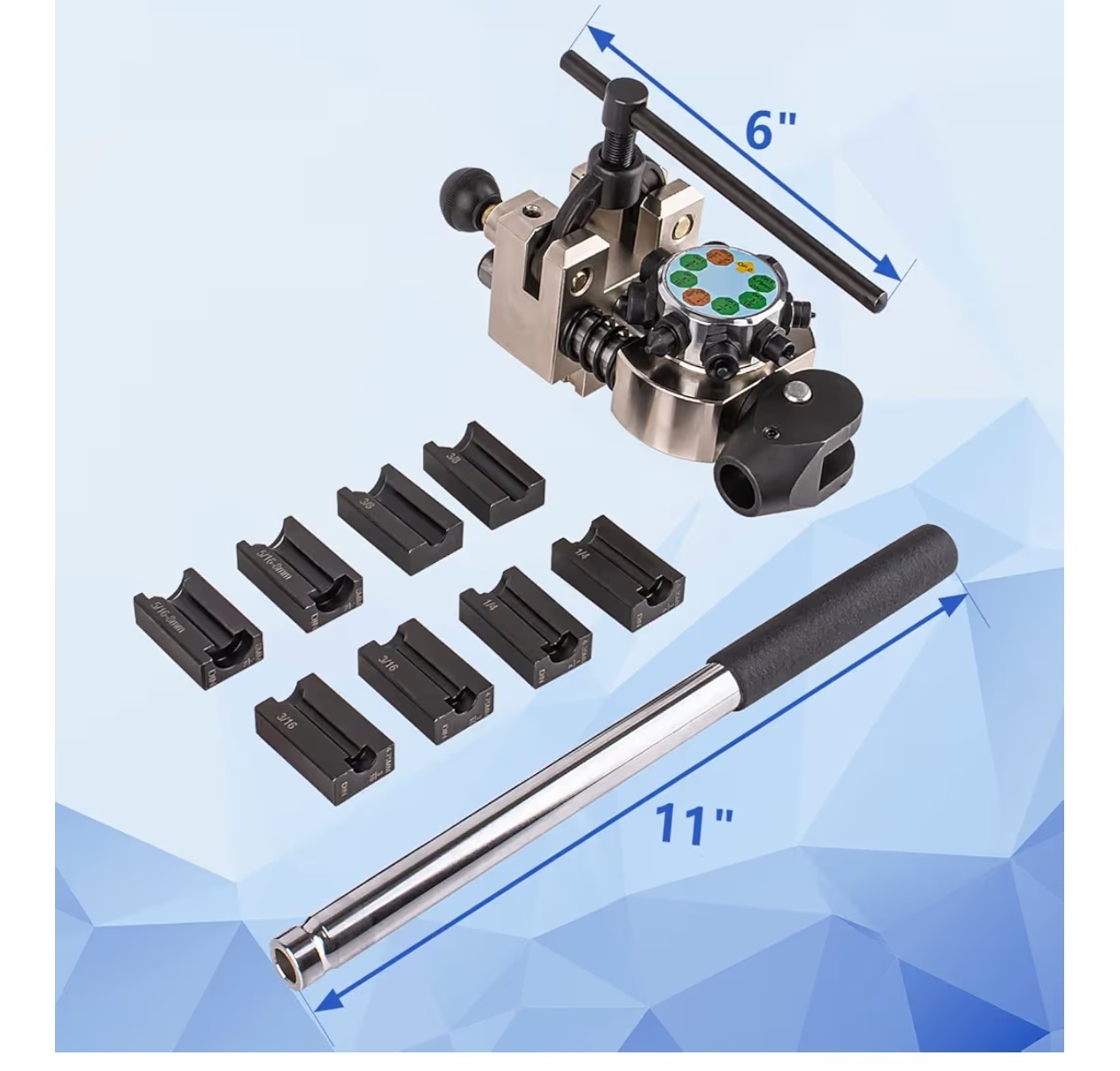 Brake Line Flaring Tool Kit Double Flaring Tool