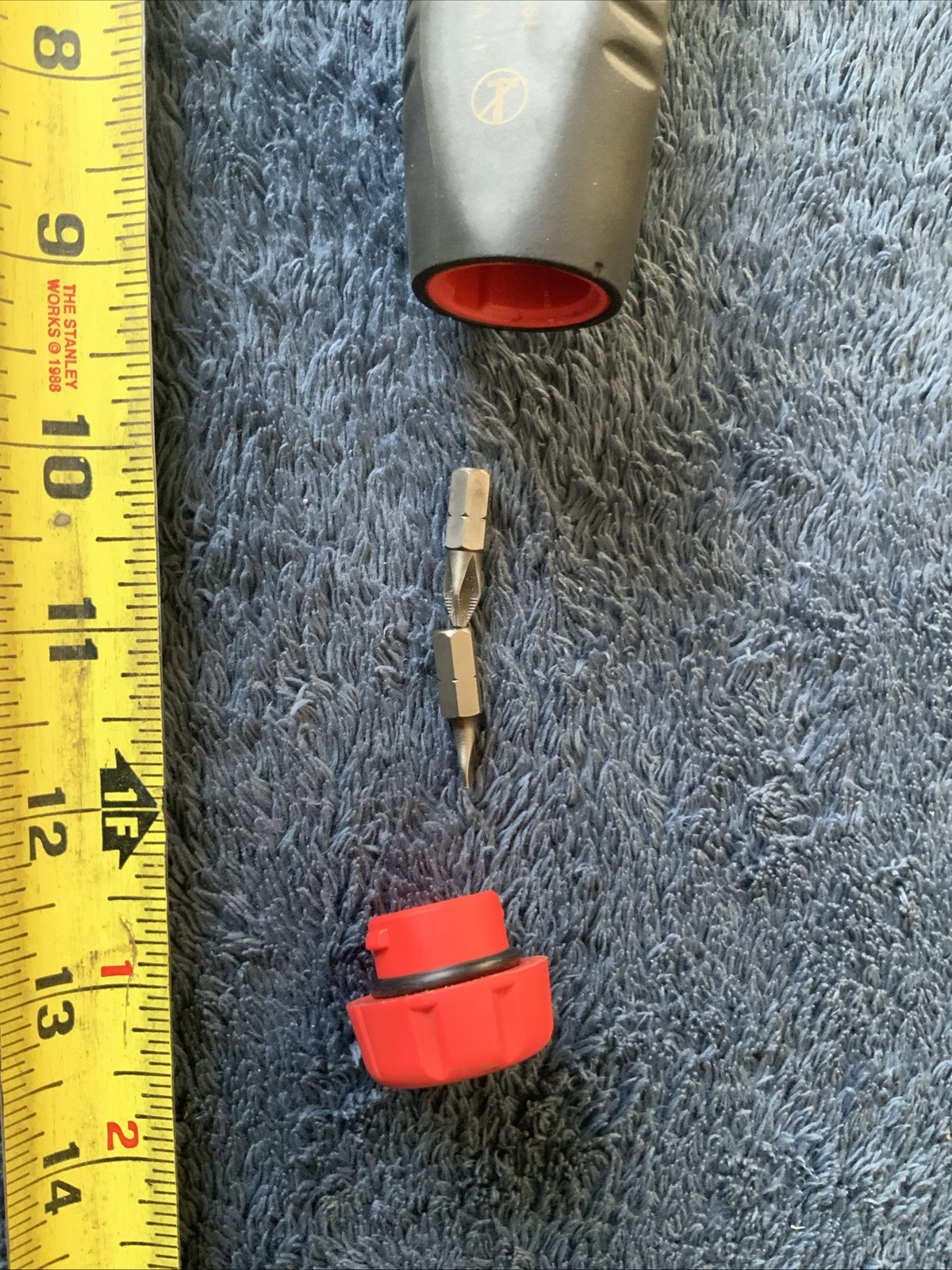 Snap On Ratcheting Screwdriver, Red, Sgdmrc4a…red…used Once….