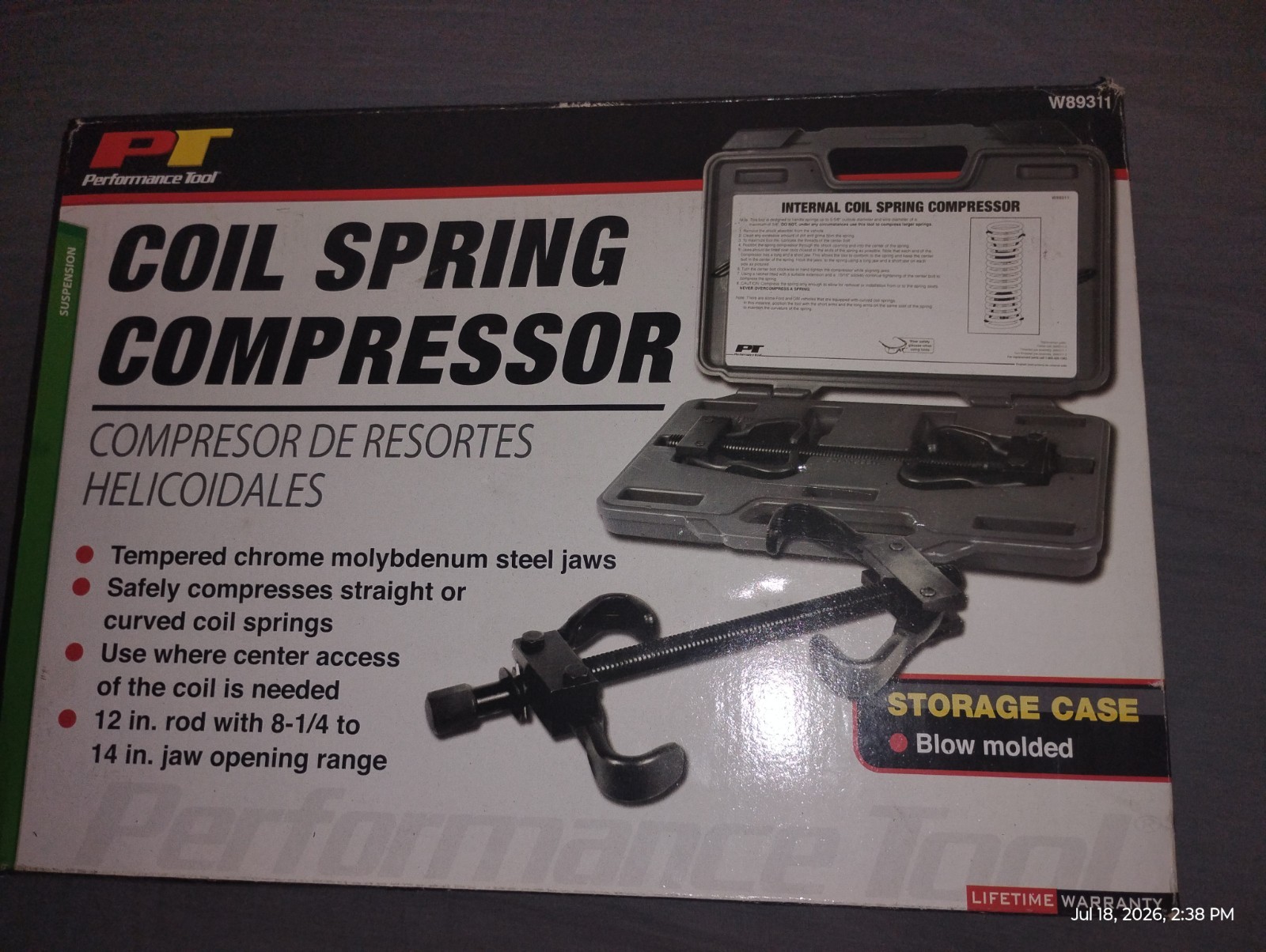 Coil Spring Compressor Tool