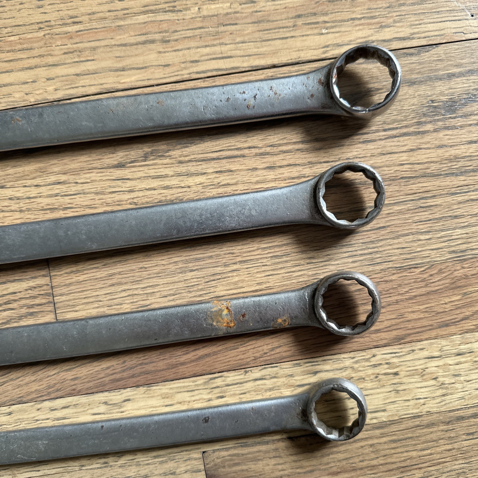 Challenger Proto SAE 8pc Combination End Wrench Set USA 1 15/16 7/8 13/16 3/4 +