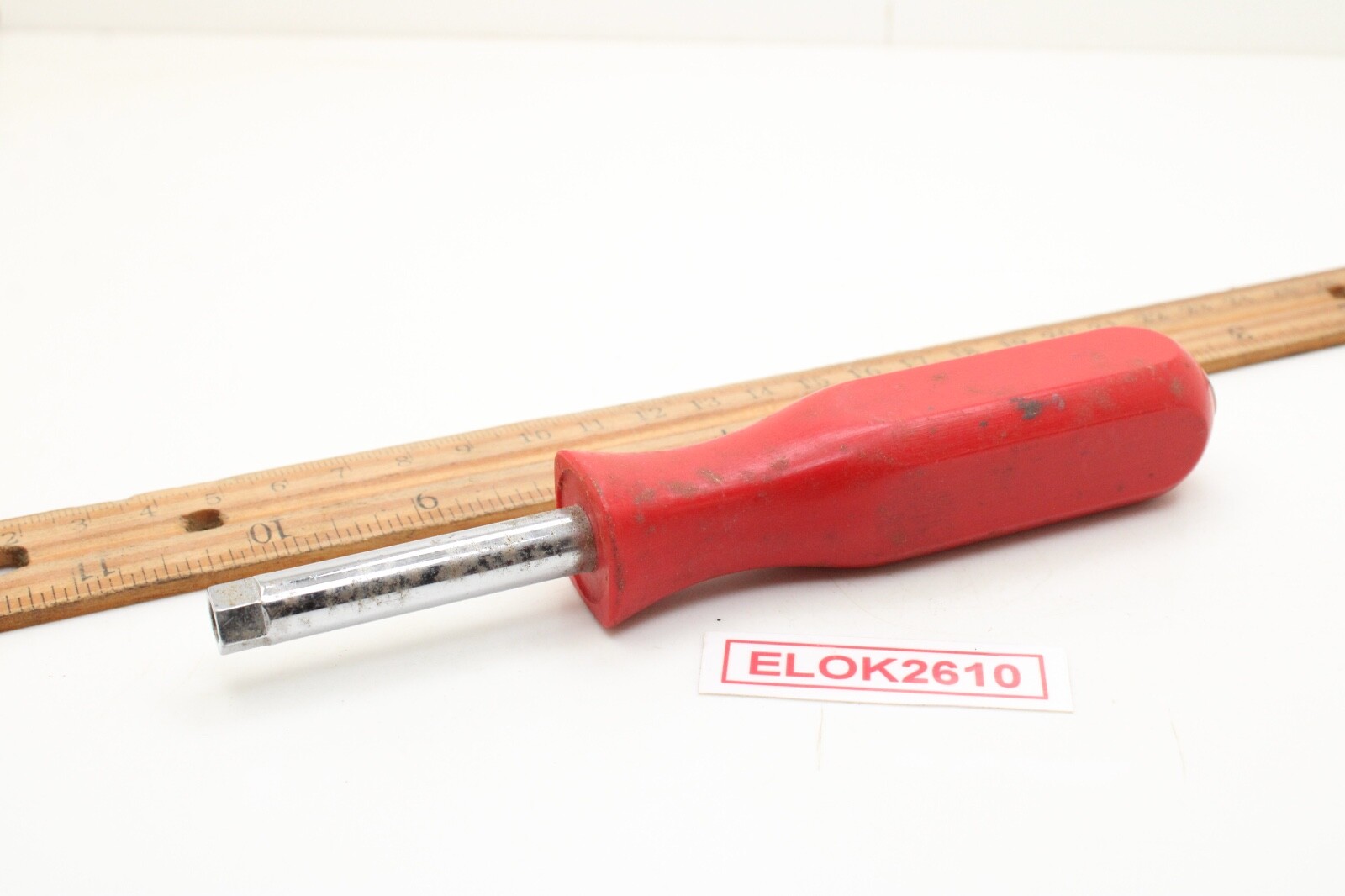 Mac Tools S213 5/16″ Inverted 6 Point Nut Driver Door Trim Red Handle USA