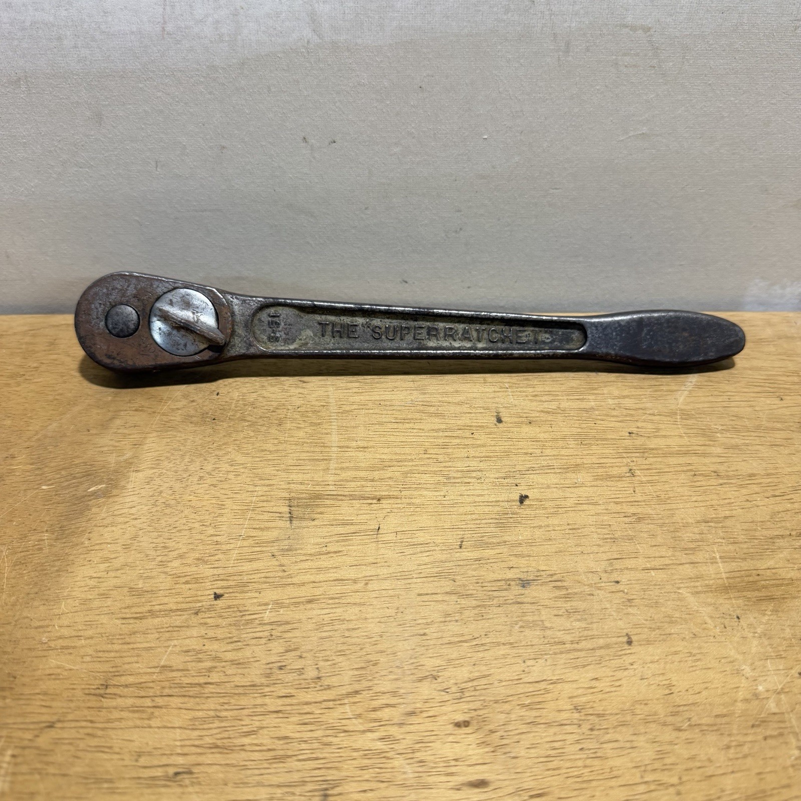 Vintage J.H. Williams S-51 «The SUPERRATCHET» 1/2″ Drive 10″  Made in USA Ratche