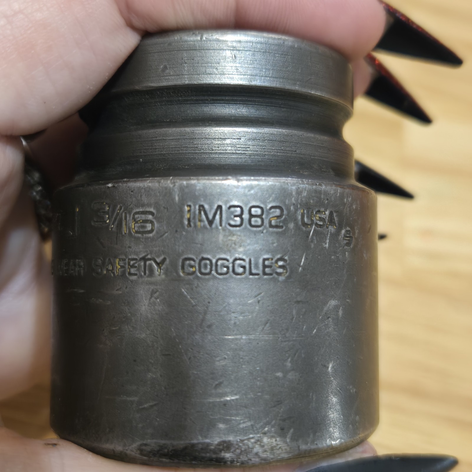Snap On IM-382 3/4 Inch Drive 1-3/16 30mm 6 Point Impact Socket Used Tools