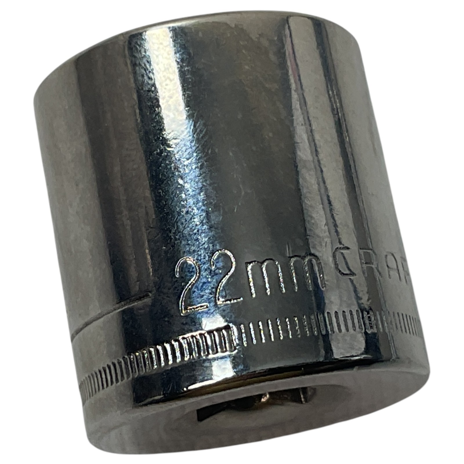 Craftsman Socket 22mm 6 Point 3/8″ Drive S-AE 43585 Sold As Pictured Mechanic