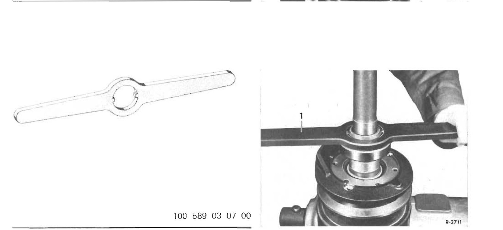 Mercedes W100 600 Special Tool Rear Axle 100589030700