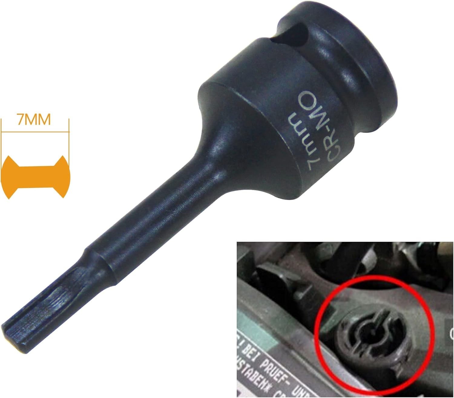 Brake Caliper Socket Tool Wrench & Bits Set for Audi/VW/Porsche/Benz/Ford/BMW