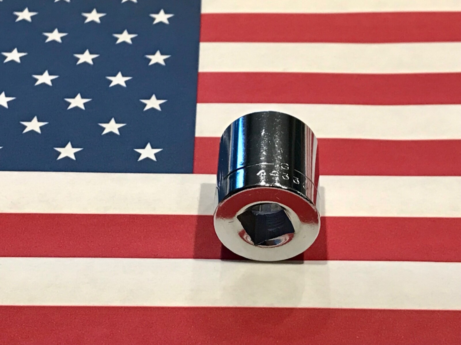 Vintage Craftsman SAE 11/16” Socket, -G-, 3/8 Drive, 12pt  44336 – USA 🇺🇸