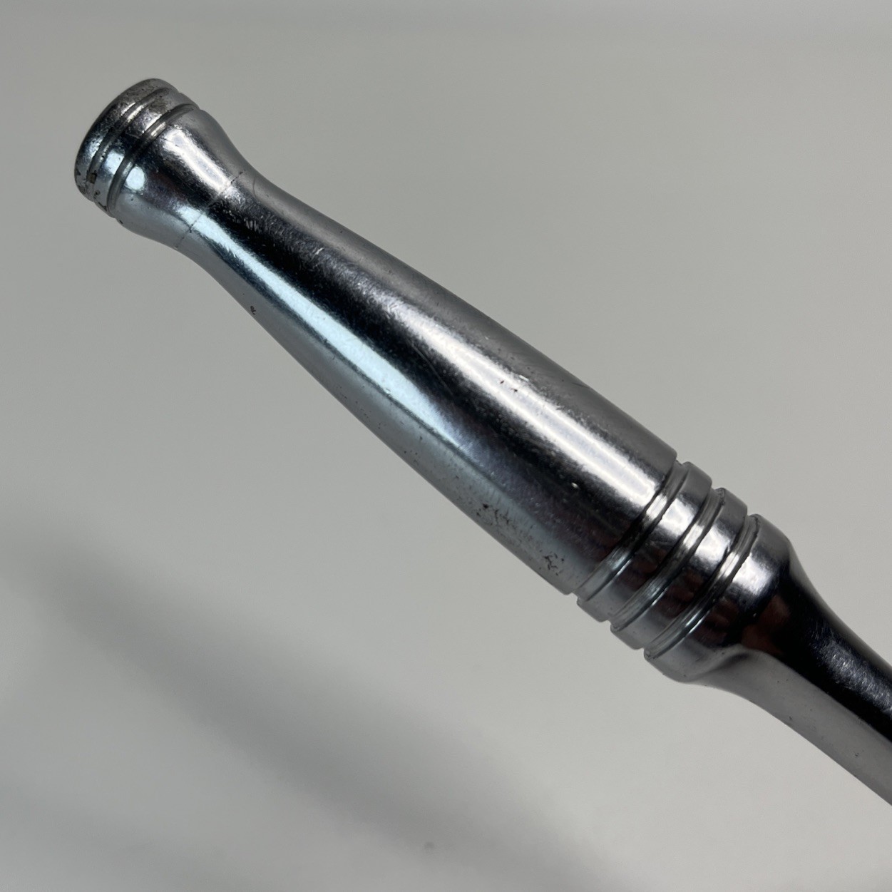 Snap On 3/8” Drive Standard Handle Fixed Head Chrome Ratchet F71C — Lot 3711