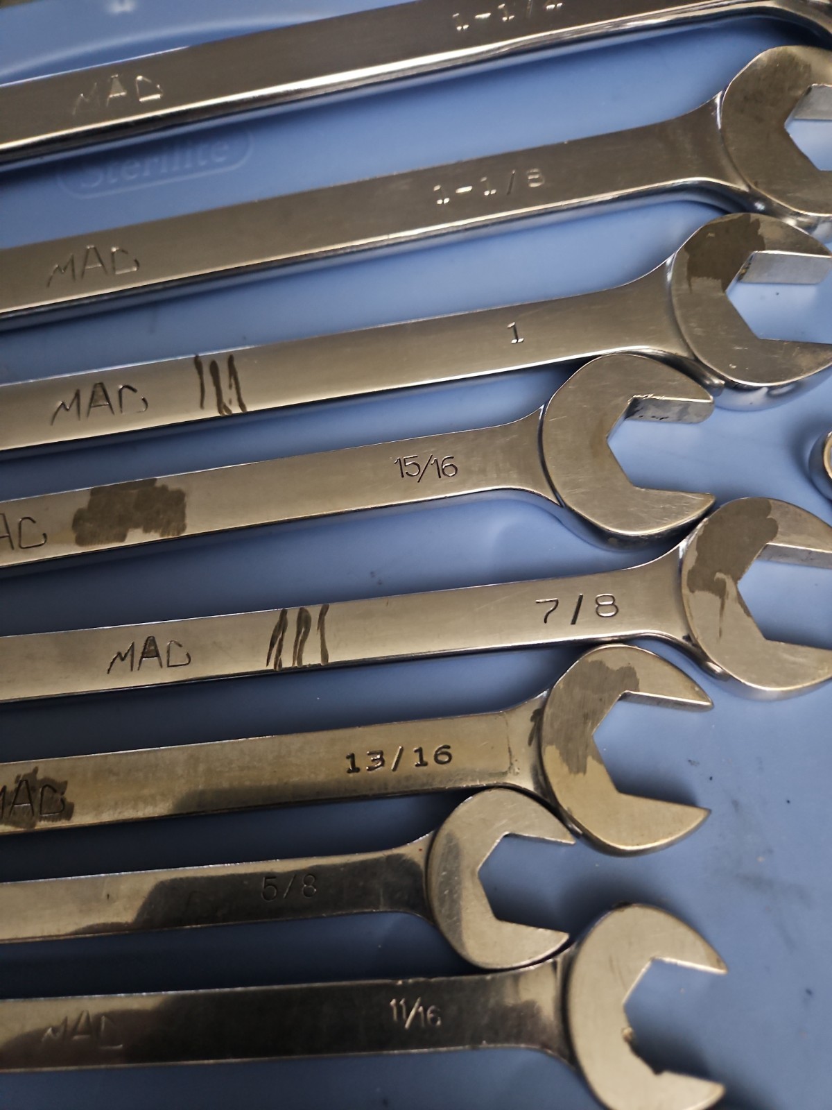 MAC Tools 18 PC. CL Series Combination Wrench Bundle – Mixed SAE & Metric Set –